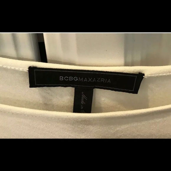 BCBG MAXAZRIA color block tunic modal dress - Picture 2 of 3